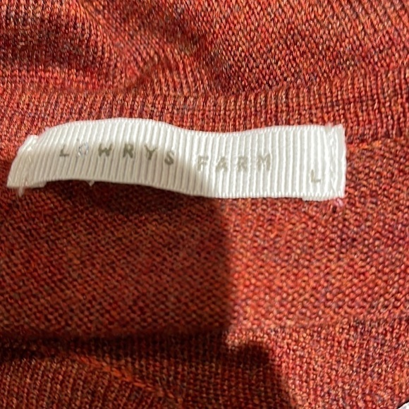 Lowrys Farm maroon wool blend cardigan - Picture 3 of 11